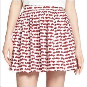 NWT Kate Spade NY Monaco Vrooom Race Car Skirt
